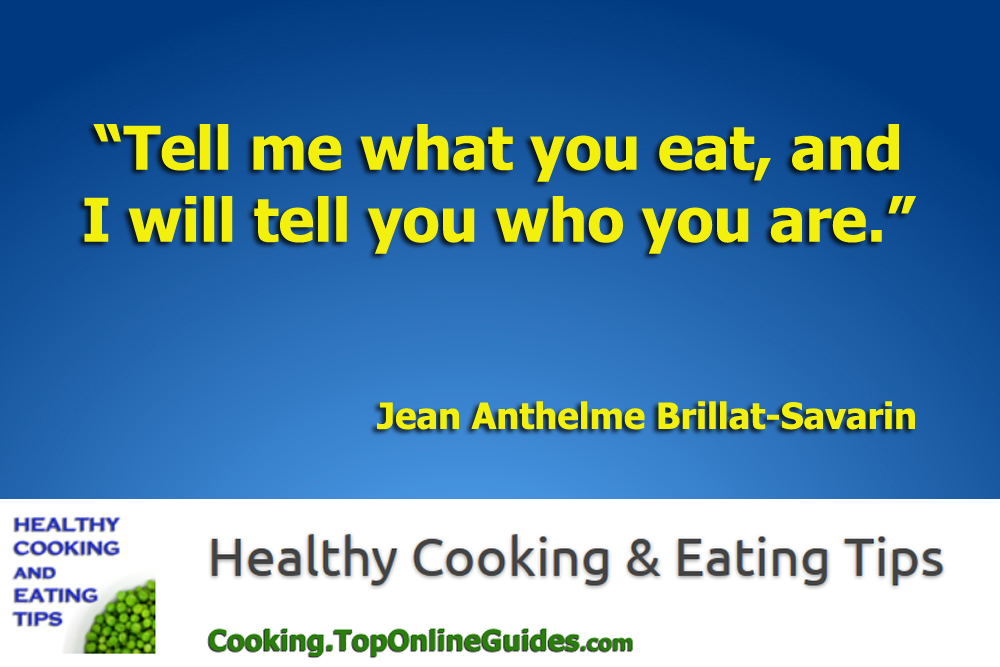 Healthy Cooking & Eating Quote #2